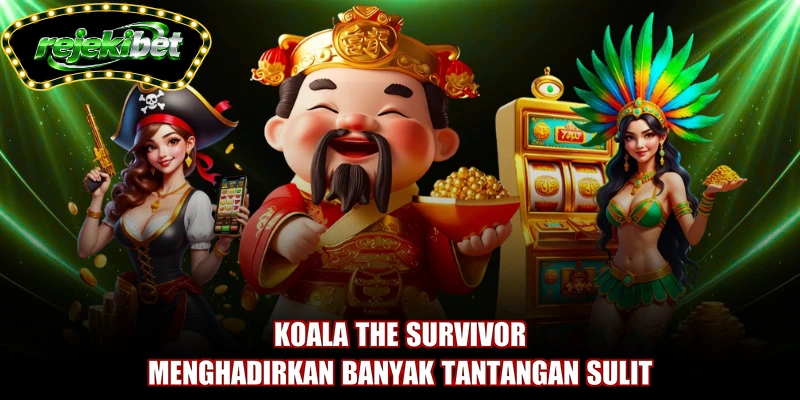 Koala the Survivor menghadirkan banyak tantangan sulit