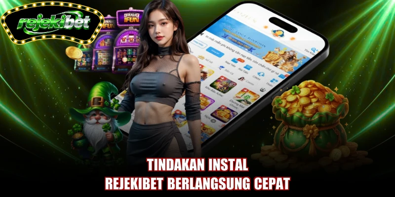 Tindakan instal REJEKIBET berlangsung cepat